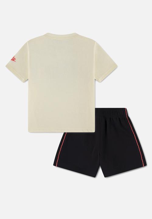 Nike - Nkn Tennis Jersey Ft Short Set - Black