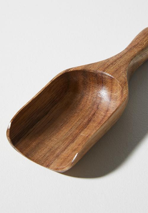 Home Classix - Home Classix Acacia Wooden Medium Scoop - light brown
