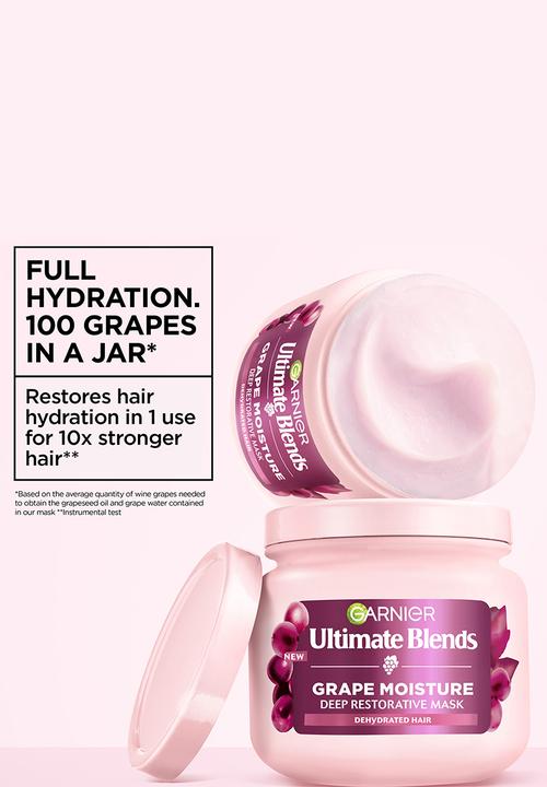 Garnier - Ultimate Blends Grape Moisture Deep Restorative Hair Mask