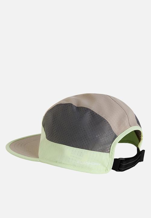 The North Face - Summer Lt Run Hat - Calcified Lime-Stone Slab-Anthracite Grey (Vm8)
