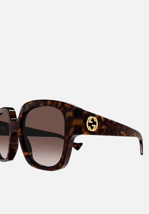 GUCCI - GG1372S-002 56 Sunglass - Havana