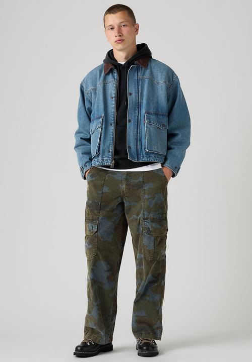 Levi’s® - BAGGY WIDE CARGO PANT - 007W6-0003 BRADY GRAY SNOW WASH