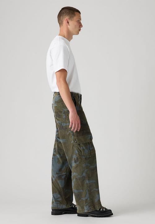Levi’s® - BAGGY WIDE CARGO PANT - 007W6-0003 BRADY GRAY SNOW WASH