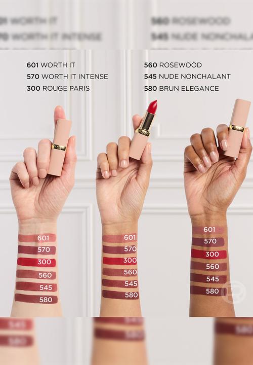 L'Oreal Paris - Color Riche Matte - In - Balm Lipstick - Rosewood Influence 560