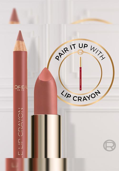 L'Oreal Paris - Color Riche Matte - In - Balm Lipstick - Rosewood Influence 560
