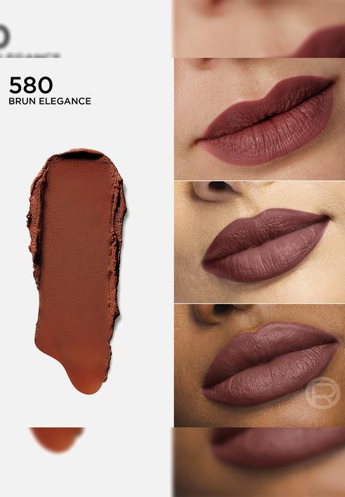 L'Oreal Paris - Color Riche Matte - In - Balm Lipstick - Brun Elegance 580