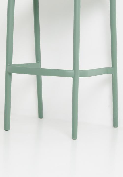 Sixth Floor - Lamu Outdoor Barstool - Green