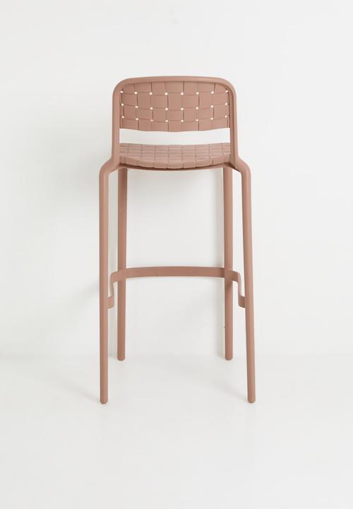 Sixth Floor - Lamu Outdoor Barstool - Blush