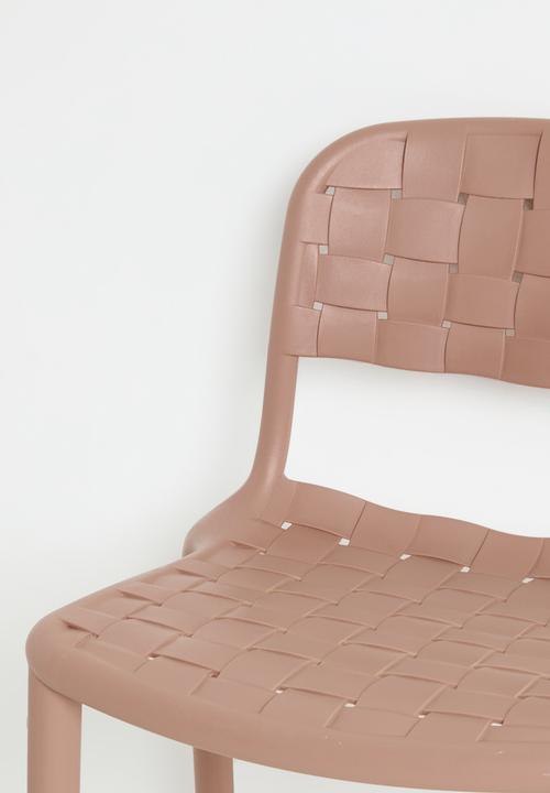 Sixth Floor - Lamu Outdoor Barstool - Blush