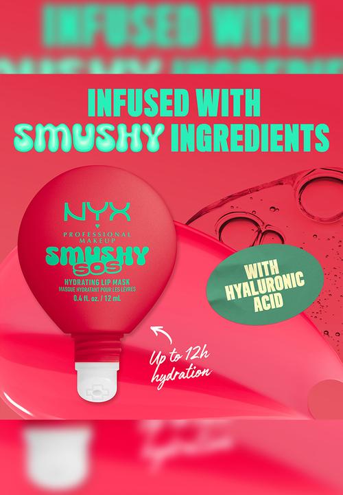 NYX Professional Makeup - SOS hydrating Lip Mask - Red Y 2 Chill