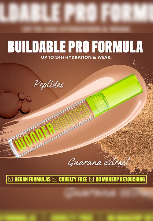 NYX Professional Makeup - Wonder Snatch Concealer - Medium Olive