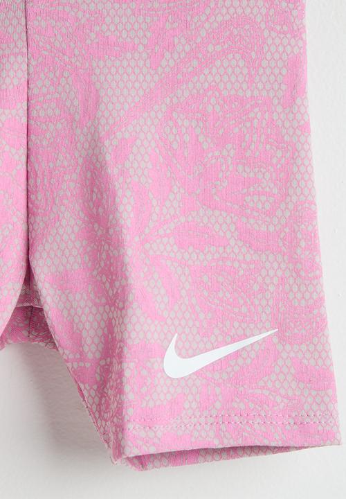 Nike -  Nkg Lace It Up Bike Short Set - Light Magenta