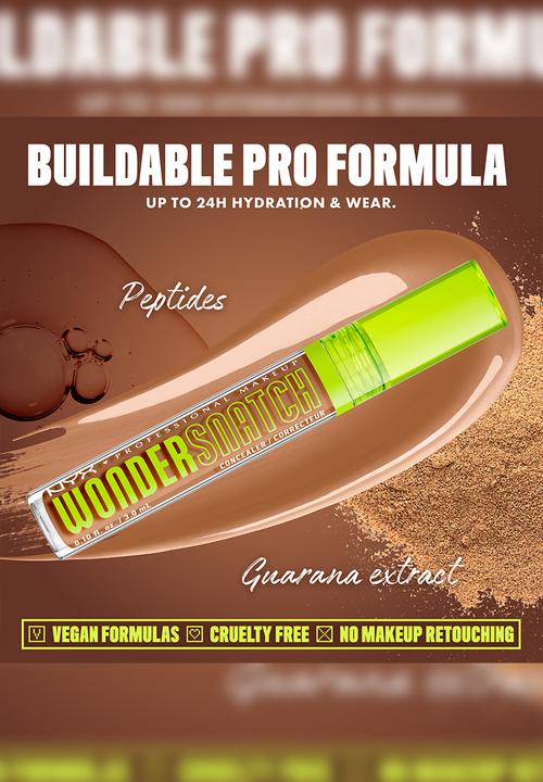 NYX Professional Makeup - Wonder Snatch Concealer - Cinnamon