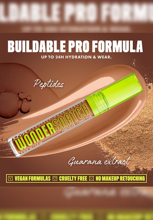NYX Professional Makeup - Wonder Snatch Concealer - Cappuchino