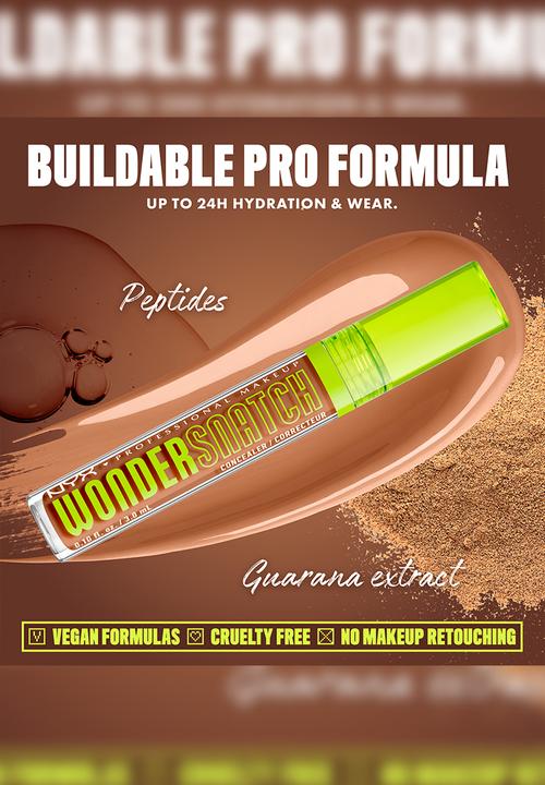 NYX Professional Makeup - Wonder Snatch Concealer - Café