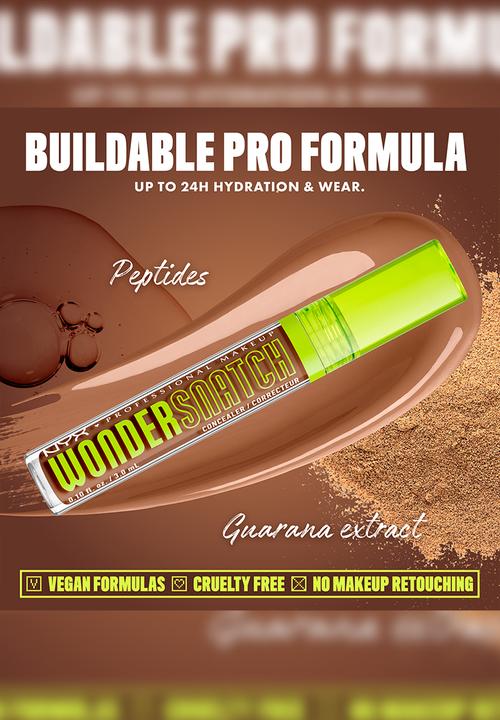 NYX Professional Makeup - Wonder Snatch Concealer - Sienna