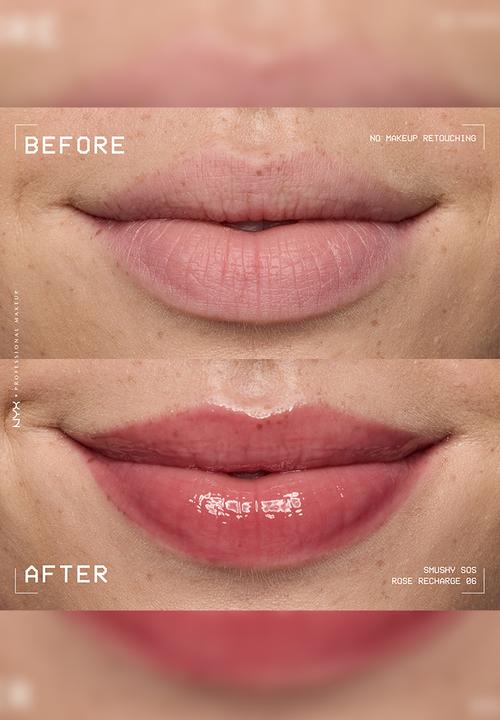 NYX Professional Makeup - SOS hydrating Lip Mask - Rose Recharge