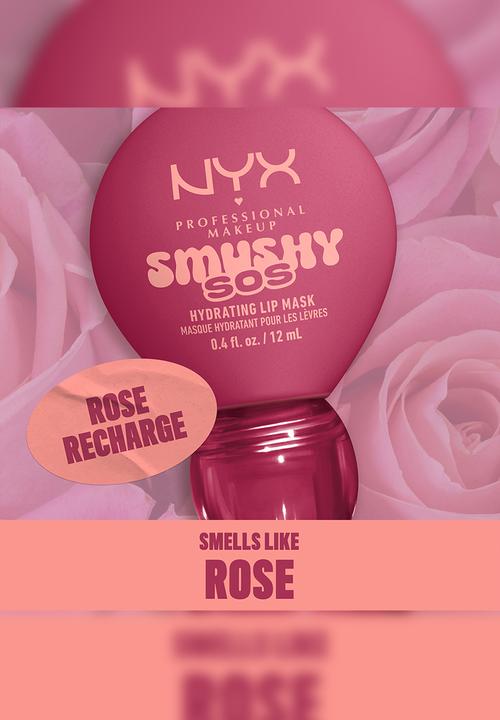 NYX Professional Makeup - SOS hydrating Lip Mask - Rose Recharge