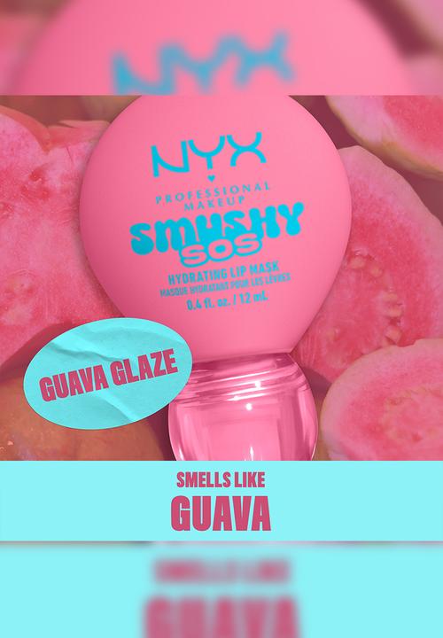 NYX Professional Makeup - SOS hydrating Lip Mask - Guava Glaze