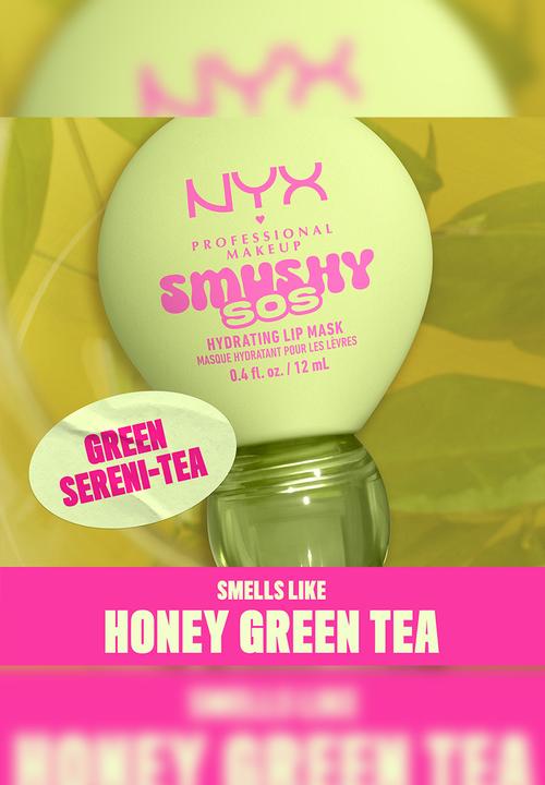 NYX Professional Makeup - SOS hydrating Lip Mask - Green Sereni Tea