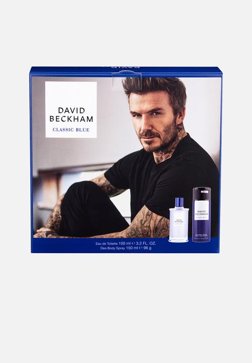 DAVID BECKHAM - David Beckham Class Blue EDT 100ml + Deo 150ml Set
