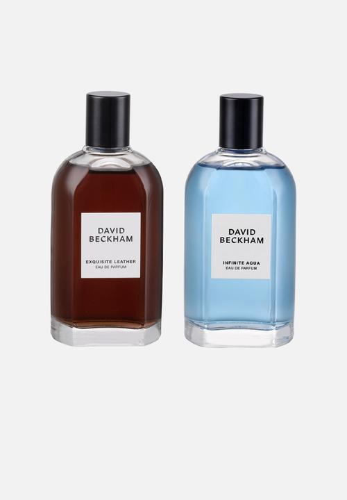 DAVID BECKHAM - David Beckham Exquisite Leather + Infinite Aqua Set Edp - 100ml