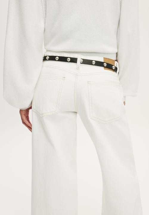 Cotton On - Low Rise Wide Jean - Vintage White 