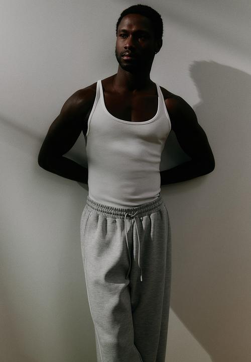 H&M - Loose fit sports joggers - grey marl