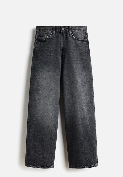 H&M - Wide jeans - denim grey