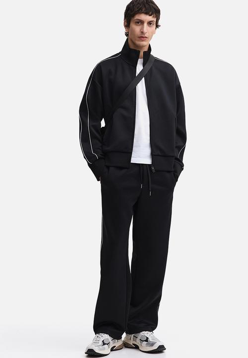 H&M - Relaxed fit joggers - black