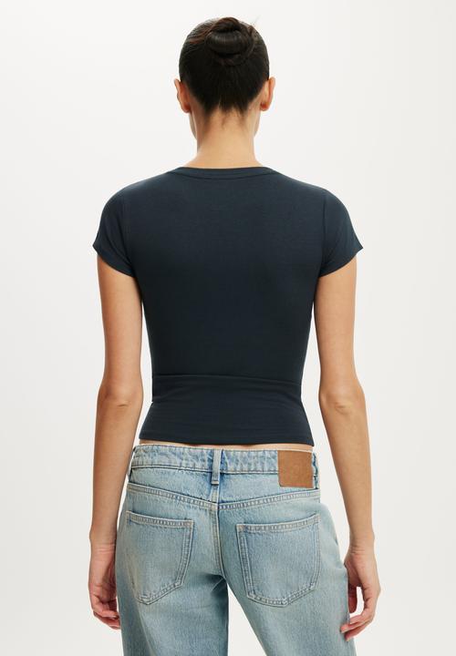 Cotton On - All Day Graphic Tee - 24 / Ink Navy