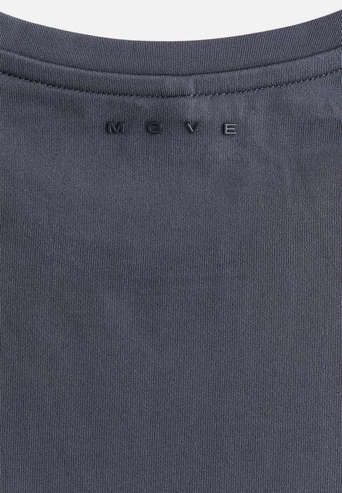 H&M - Boxy-style sports vest top with drymove? - dark clay grey