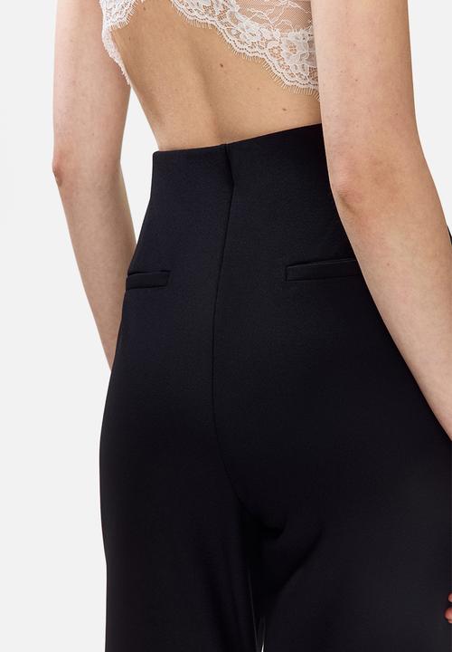H&M - Tailored leggings - black