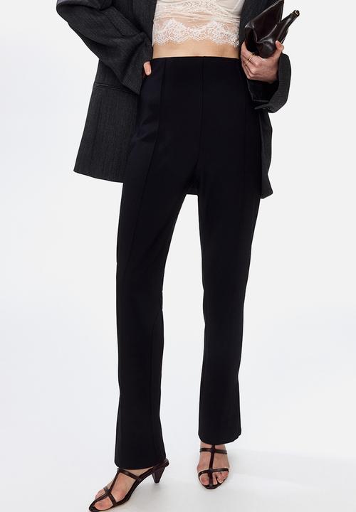 H&M - Tailored leggings - black