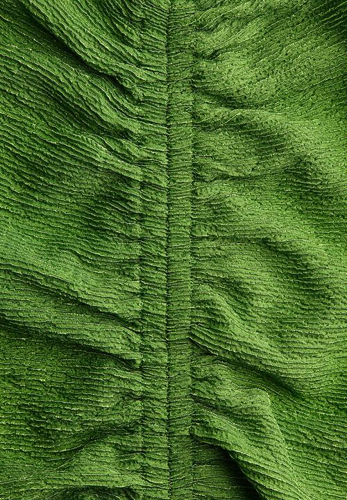 H&M - Draped jersey dress - green