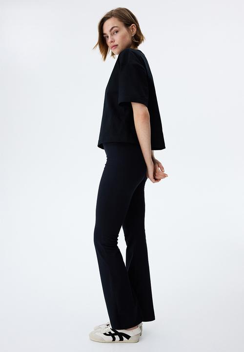 H&M - Boxy t-shirt - black