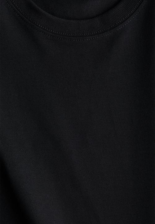 H&M - Boxy t-shirt - black