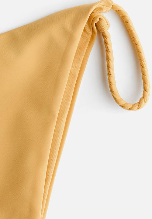H&M - Brazilian tanga bikini bottoms - yellow
