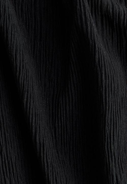 H&M - Scarf-detail top - black
