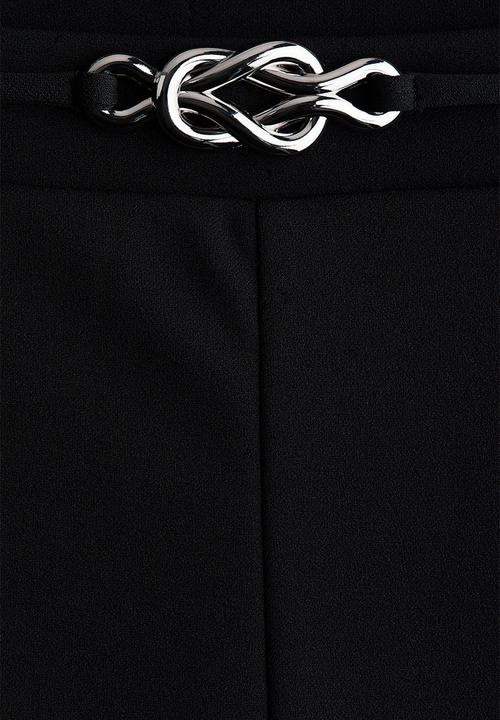 H&M - Bootcut ponte di roma trousers - black