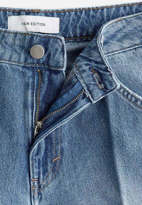 H&M - Crease-leg jeans - denim blue