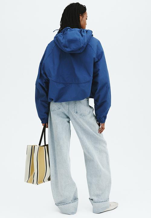 H&M - Hooded windbreaker - dark blue