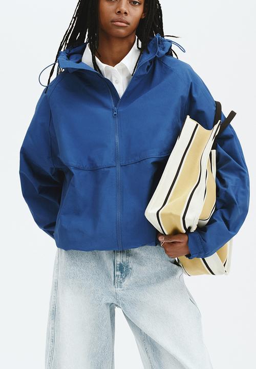 H&M - Hooded windbreaker - dark blue