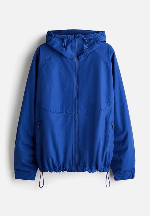 H&M - Hooded windbreaker - dark blue
