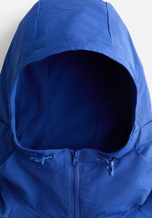 H&M - Hooded windbreaker - dark blue