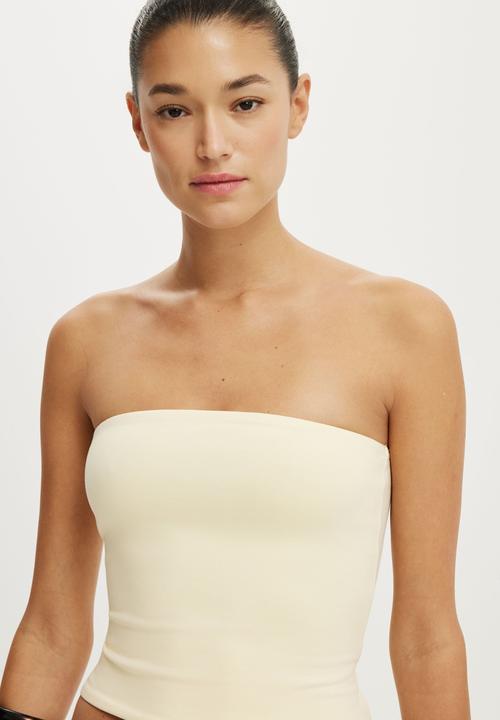 Cotton On - Maple Tube Top - Vanilla Glow