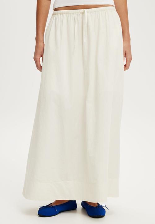 Cotton On - Zoe Maxi Skirt - Gardenia
