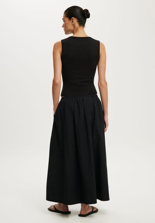 Cotton On - Zoe Maxi Skirt - Black