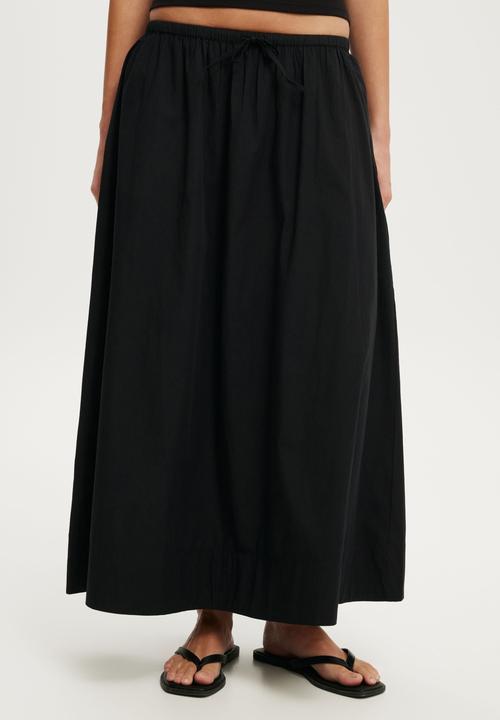 Cotton On - Zoe Maxi Skirt - Black