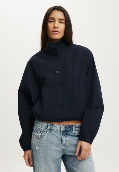 Cotton On - Arlen Spray Jacket - Shadow Navy